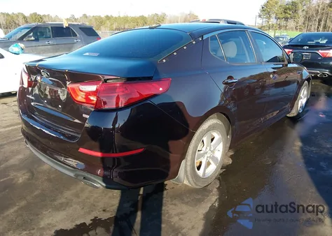 2015 Kia Optima Lx из США, поврежденный, VIN 5XXGM4A77FG467316